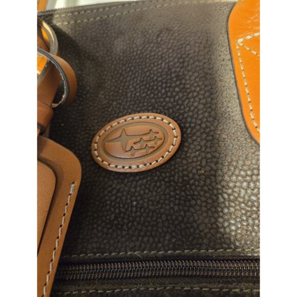 Bric's LIFE 18-Inch Cargo Duffle Bag Luxury Travel Weekender Brown W Strap/Lock - Picture 13 of 13